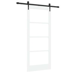 Porte coulissante avec kit 'ORKDAL'Blanc 86x198,5 cm 