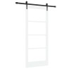 Porte coulissante avec kit 'ORKDAL'Blanc 86x198,5 cm 