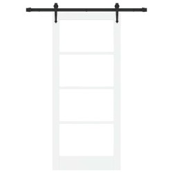 Porte coulissante avec kit 'ORKDAL'Blanc 86x198,5 cm 