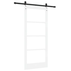 Porte coulissante avec kit 'ORKDAL'Blanc 86x198,5 cm 