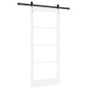 Porte coulissante avec kit 'ORKDAL'Blanc 86x198,5 cm 