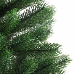 Arbre de Noël artificiel pré-éclairé et boules 65 cm vert 