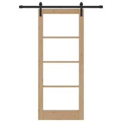 Porte coulissante avec quincaillerie 'ORKDAL'83x202 cm 