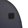 Miroir mural Noir 70x45 cm 