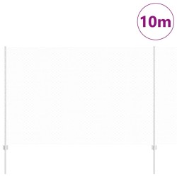 Poteaux de clôture 10 pcs U-Channel 160 cm Acier galvanisé 