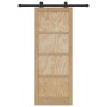 Porte Coulissante avec Matériel ORKDAL en Bois de Pin Massif 