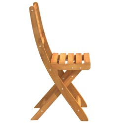 Chaises de jardin pliantes 6 pcs 36x46x86 cm Bois massif d'acacia 