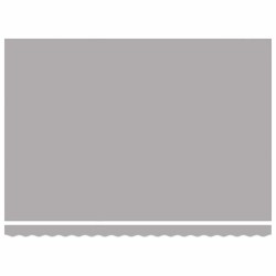 Tissu de remplacement d'auvent pour cadre de 4.5x3.5 m gris clair 