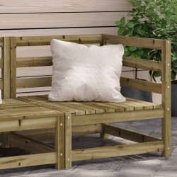 Canapé d'angle de jardin 70x70x67 cm bois de pin imprégné 