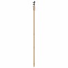 Porte coulissante avec kit - 83x211 cm - Bois de pin massif 