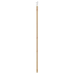 Ensemble de porte coulissante avec quincaillerie 86x198.5 cm Bois massif de pin 
