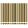 Store manuel rétractable vert et jaune 300 x 250 cm 