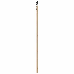 Porte Coulissante avec Ensemble de Quincaillerie 78x232 cm Bois Massif Pin 