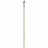 Porte Coulissante avec Quincaillerie 83x211 cm en Bois Massif de Pin 