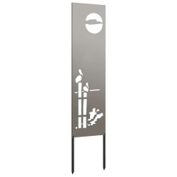 Panneau décoratif de jardin Rouillé 32 x 140 cm 