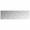 Plaques en Aluminium à Motif Diamant 2 pcs Antidérapantes 100x30 cm 