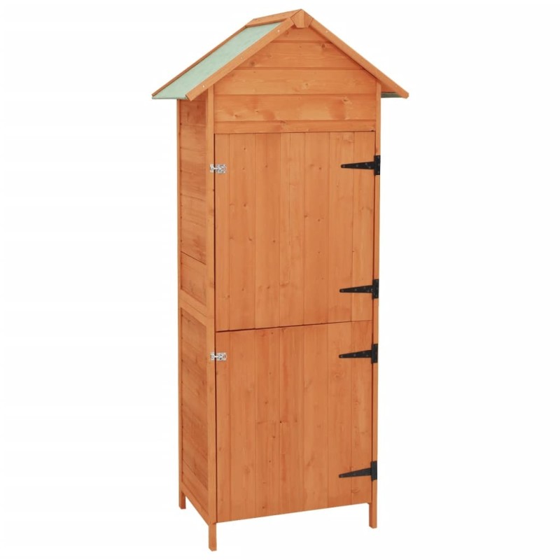 Armoire de rangement de jardin Marron 42,5x64x190 cm Armoire de rangement de jardin Marron 42,5x64x190 cm