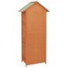Armoire de rangement de jardin Marron 42,5x64x190 cm 