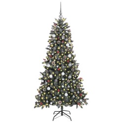 Sapin de Noël artificiel Vert 210 cm PVC 