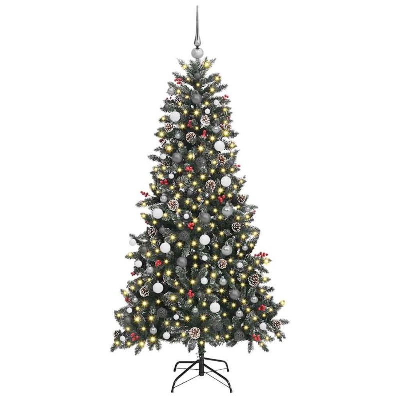 Sapin de Noël artificiel Vert 210 cm PVC 
