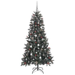 Sapin de Noël artificiel Vert 210 cm PVC 