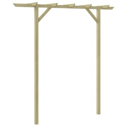Pergola de jardin 205 x 40 x 203 cm Bois 