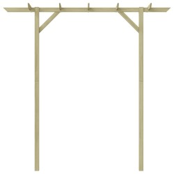 Pergola de jardin 205 x 40 x 203 cm Bois 