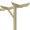 Pergola de jardin 205 x 40 x 203 cm Bois 
