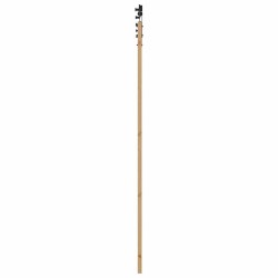 Porte coulissante avec kit de quincaillerie 78x232 cm en bois massif de pin 