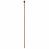 Porte coulissante avec kit de quincaillerie 78x232 cm en bois massif de pin 