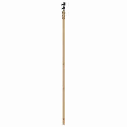 Porte coulissante avec ensemble de quincaillerie 73,5x211 cm en bois massif de pin 
