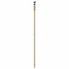 Porte coulissante avec ensemble de quincaillerie 73,5x211 cm en bois massif de pin 