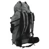Sac à dos de randonnée gris 100 L tissu oxford 