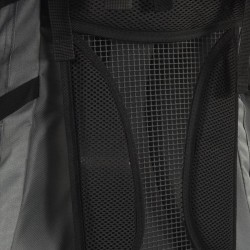 Sac à dos de randonnée gris 100 L tissu oxford 