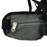 Sac à dos de randonnée gris 100 L tissu oxford 