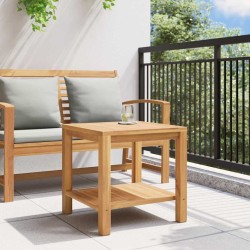 Table basse Marron 45 x 45 x 45 cm Bois de teck massif 
