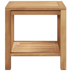 Table basse Marron 45 x 45 x 45 cm Bois de teck massif 