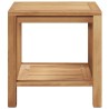 Table basse Marron 45 x 45 x 45 cm Bois de teck massif 