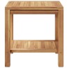 Table basse Marron 45 x 45 x 45 cm Bois de teck massif 