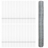 Poteaux de clôture 22 pcs U-Channel 100 cm Acier galvanisé 