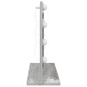 Miroir de vanité Gris Sonoma MDF, Verre 60 x 45 x 18 cm 