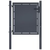 Portail de jardin Acier 100 x 100 cm Anthracite 
