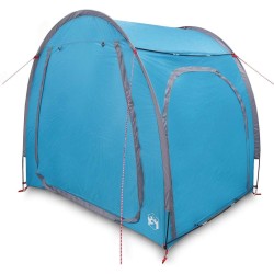 Tente de rangement pour vélos avec toit Bleu 218 x 156 x 180 cm 