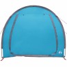 Tente de rangement pour vélos avec toit Bleu 218 x 156 x 180 cm 