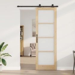 Porte Coulissante avec Kit de Quincaillerie "ORKDAL" 78x232 cm 