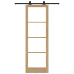 Porte Coulissante avec Kit de Quincaillerie "ORKDAL" 78x232 cm 