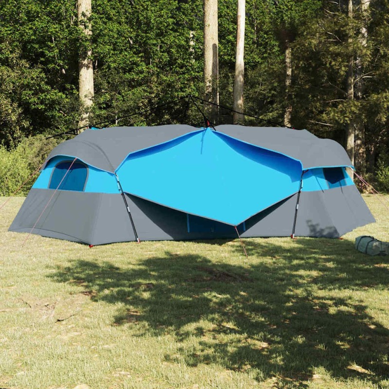 Tente avec toit Autre avec évent Bleu et Noir 520 x 520 x 190 cm 