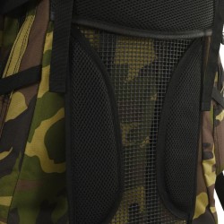 Sac à dos de randonnée vert camouflage 60 L tissu oxford 