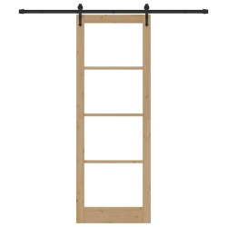 Porte coulissante avec kit de matériel ORKDAL 83x232 cm 