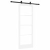 Porte coulissante avec kit de matériel 'ORKDAL'blanche 78x202 cm 